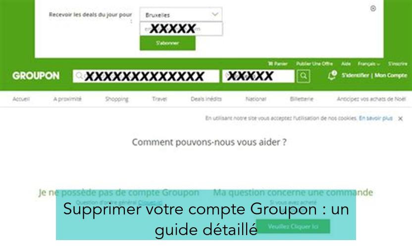 Supprimer votre compte Groupon : un guide détaillé